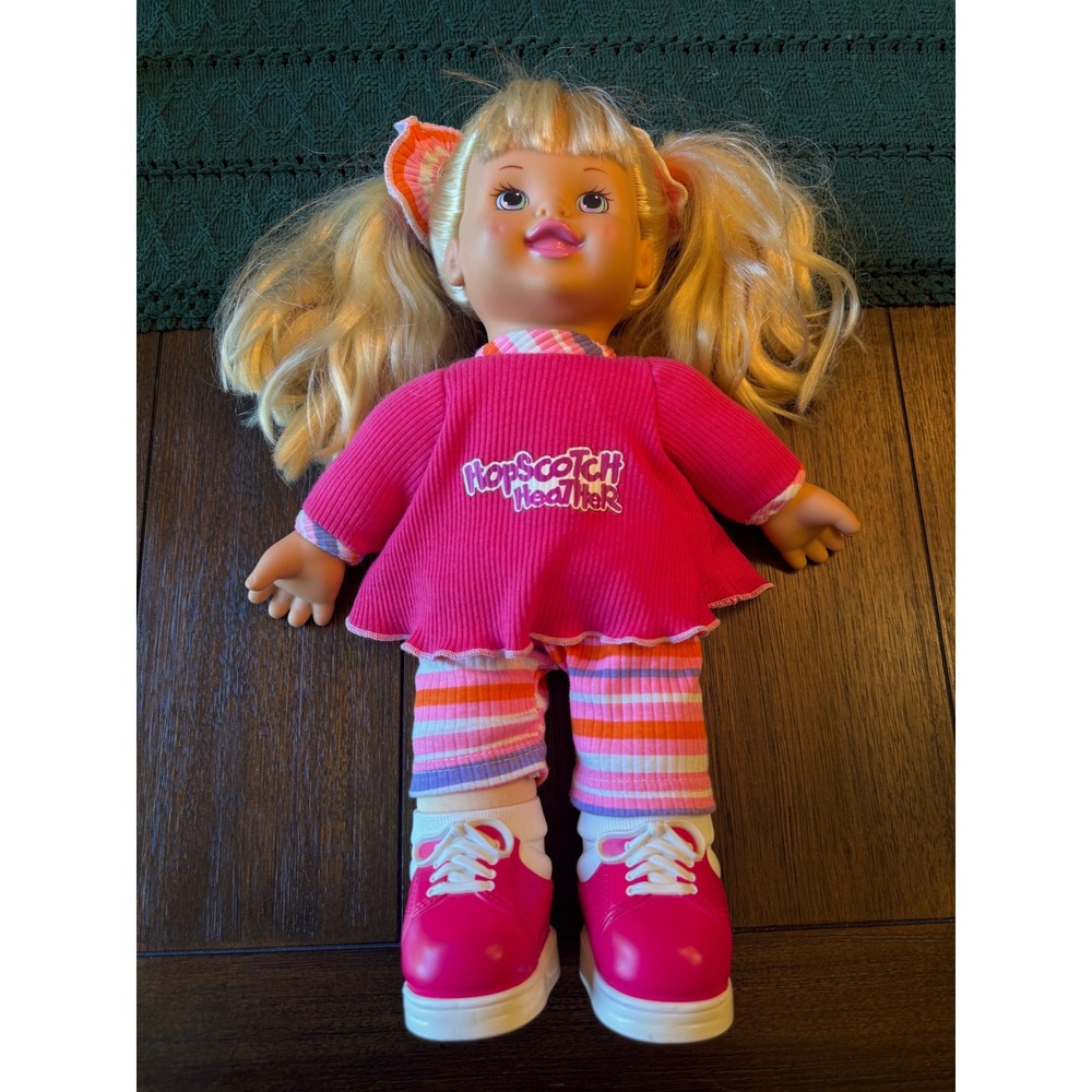 Vintage 1999 MGA Entertainment Hopscotch Heather Doll Pink Blonde 15 Inch